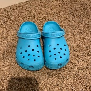 Blue Crocs